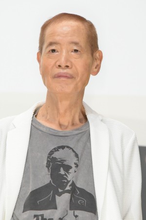 映画『みをつくし料理帖』完成披露試写会に登場した角川春樹監督