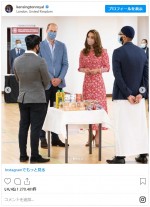 夫婦で公務　※「Kensington Palace（ケンジントン宮殿）」インスタグラム