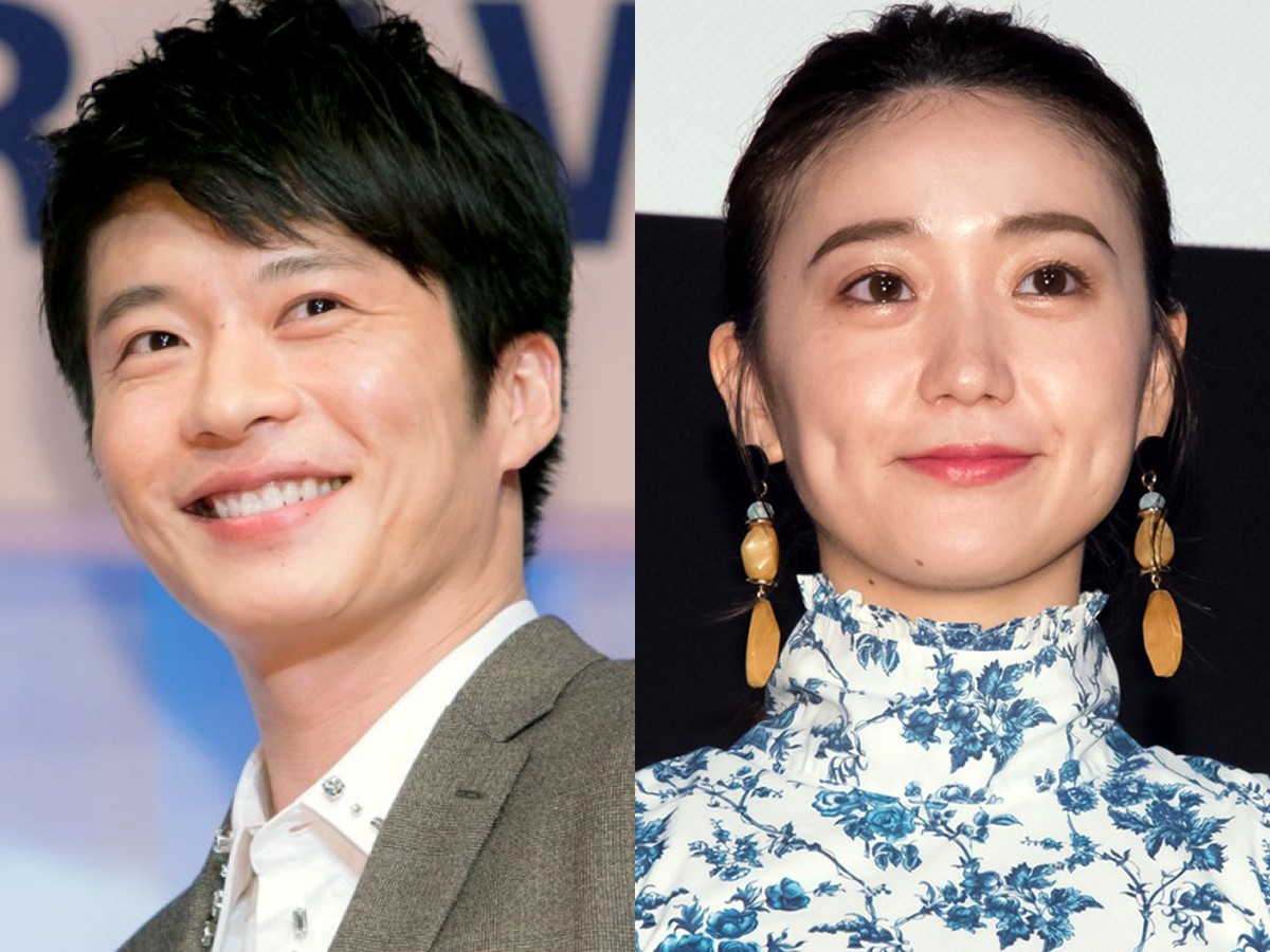 田中圭＆大島優子 “身長差26㎝”カップルショット　ファン「お似合い」「素敵」