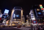 「櫻坂46」が発表された渋谷駅前の街頭ビジョン