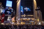 「櫻坂46」が発表された渋谷駅前の街頭ビジョン