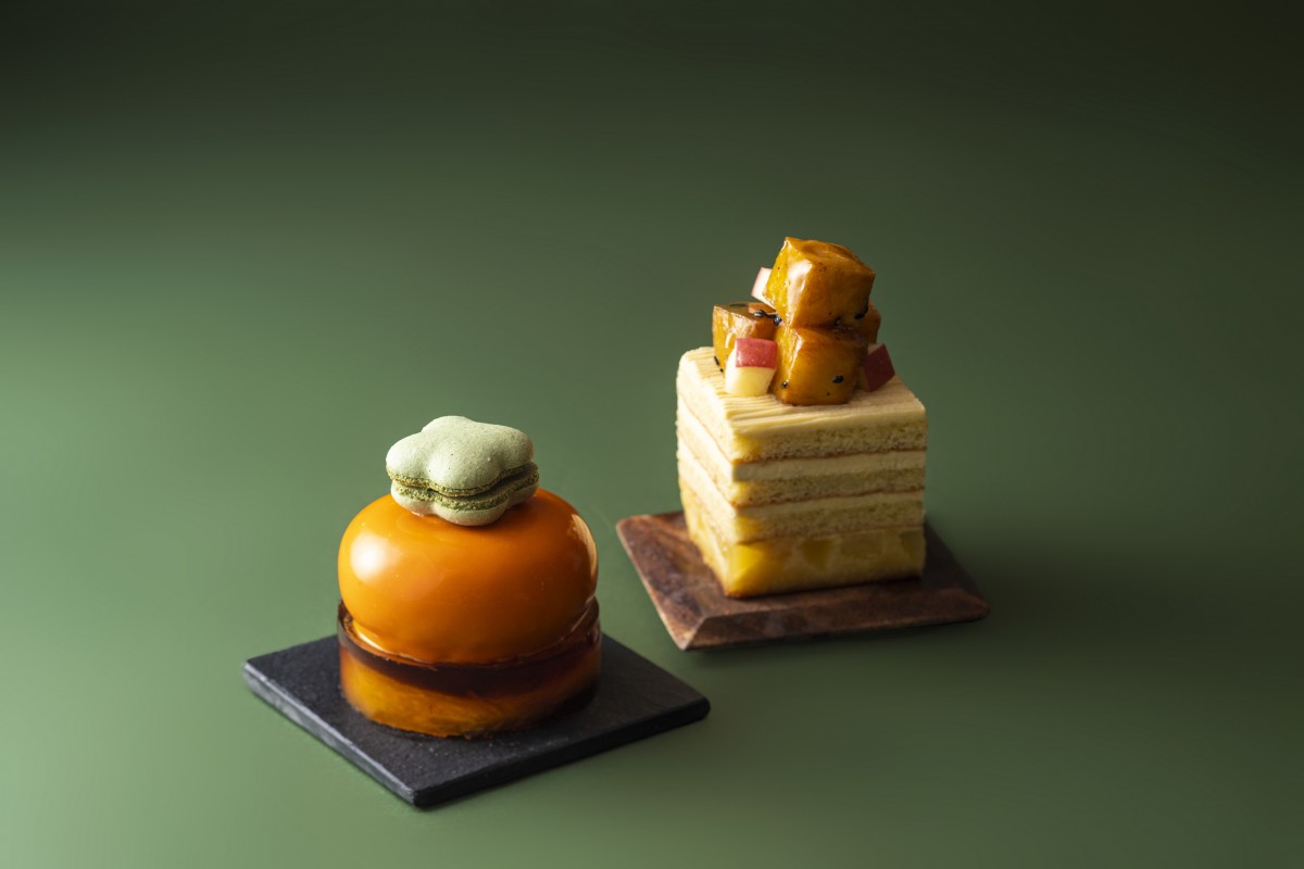 大阪新阪急ホテルの「秋スイーツ」を堪能！　注目は“柿＆さつまいも”のケーキ