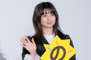 映画『映像研には手を出すな！』公開記念前夜祭舞台あいさつに登場した桜田ひより