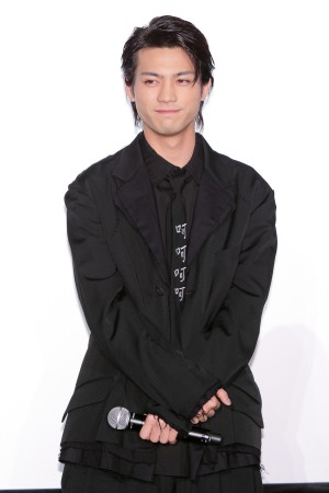 映画『映像研には手を出すな！』公開記念前夜祭舞台あいさつに登場した板垣瑞生