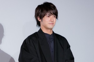 映画『映像研には手を出すな！』公開記念前夜祭舞台あいさつに登場した赤楚衛二