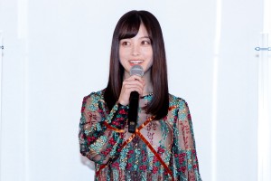 映画『小説の神様 君としか描けない物語』イベントに登場した橋本環奈