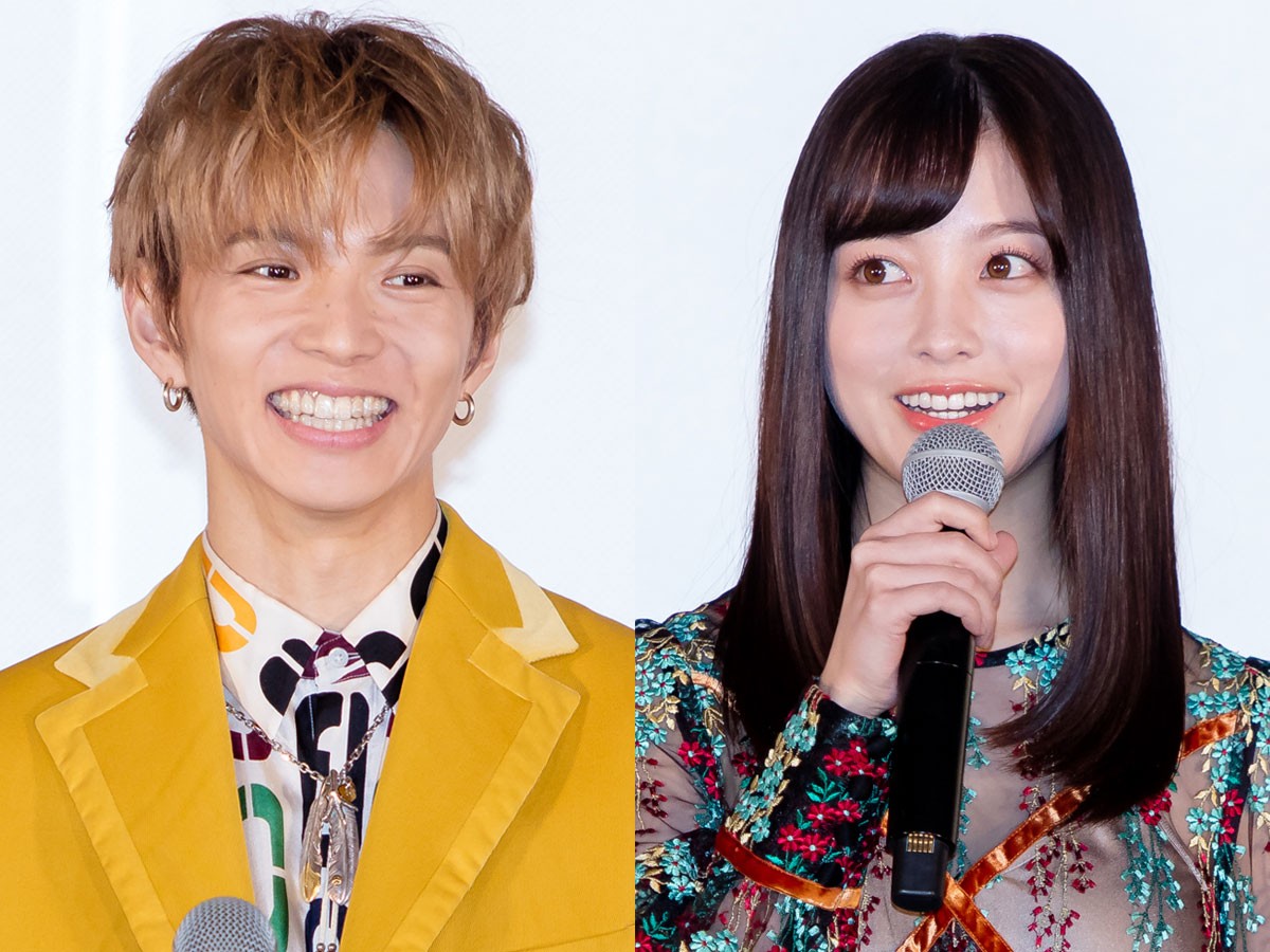 映画『小説の神様 君としか描けない物語』イベントに登場した佐藤大樹&橋本環奈