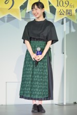 映画『星の子』公開直前大ヒット祈願イベントに登場した芦田愛菜