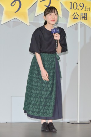 映画『星の子』公開直前大ヒット祈願イベントに登場した芦田愛菜