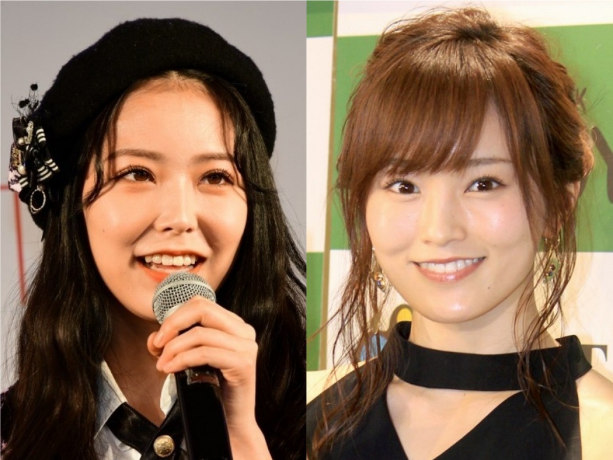 Nmb48 白間美瑠 同期 山本彩のポスターの前でポーズ 表情 に注目集まる 年9月30日 エンタメ ニュース クランクイン