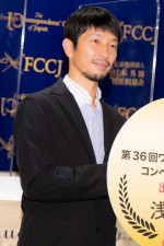 映画『浅田家！』日本外国特派員協会会見に登場した浅田政志氏（原案）