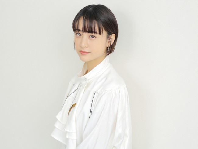 2020年9月18日撮影　舞台『獣道一直線！！！』山本美月インタビュー