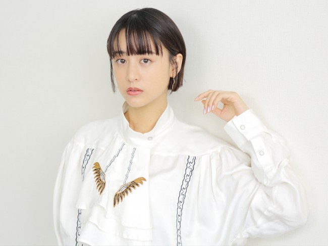 2020年9月18日撮影　舞台『獣道一直線！！！』山本美月インタビュー