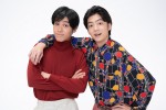 夜の連続テレビ小説『うっちゃん』に出演する（左から）中川大志、伊藤健太郎