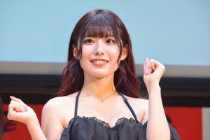 「ミスFLASH2021選考オーディション ファイナリストお披露目」発表会見に出席した高橋みお（セミファイナル総合4位）