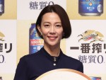 日本初のビール！「キリン一番搾り 糖質ゼロ」発売記念イベントに登場した木村佳乃