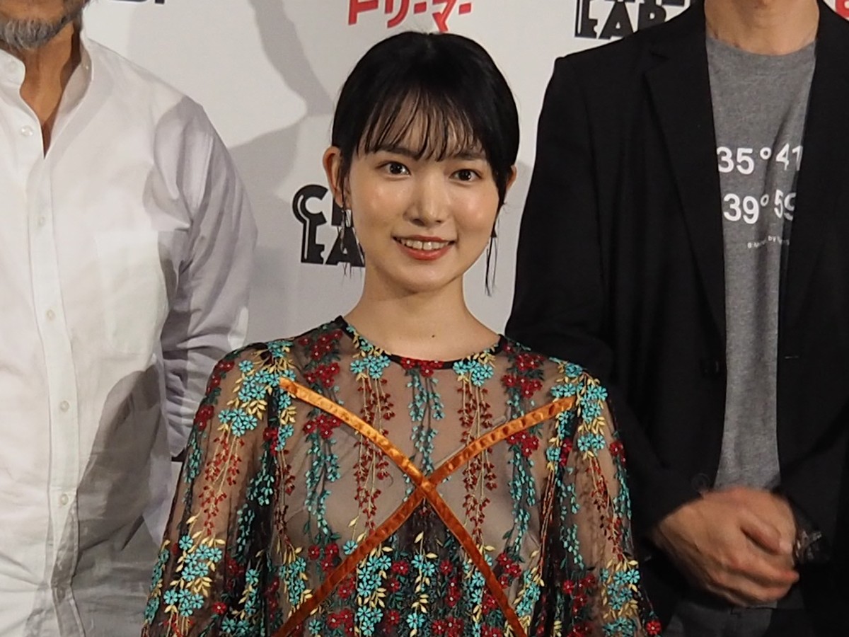 「Cinema Lab」設立会見&映画『ビューティフルドリーマー』会見に登場した小川紗良