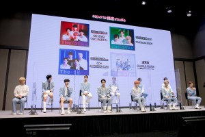 JO1 1stアルバム発売＆初のオンライン単独ライブ開催決定 概要発表＆取材会にて