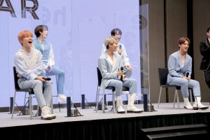 JO1 1stアルバム発売＆初のオンライン単独ライブ開催決定 概要発表＆取材会にて