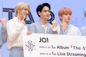 JO1 1stアルバム発売＆初のオンライン単独ライブ開催決定 概要発表＆取材会にて