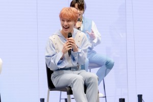 JO1 1stアルバム発売＆初のオンライン単独ライブ開催決定 概要発表＆取材会に登場した川西拓実