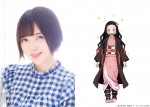 土曜プレミアム『鬼滅の刃』鬼頭明里（左）が声優を務める竈門禰豆子（右）