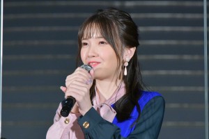 『劇場版「鬼滅の刃」無限列車編』東京スカイツリー点灯イベントに登場した鬼頭明里