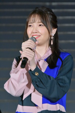 『劇場版「鬼滅の刃」無限列車編』東京スカイツリー点灯イベントに登場した鬼頭明里