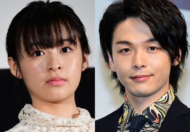 (左から)森七菜、中村倫也