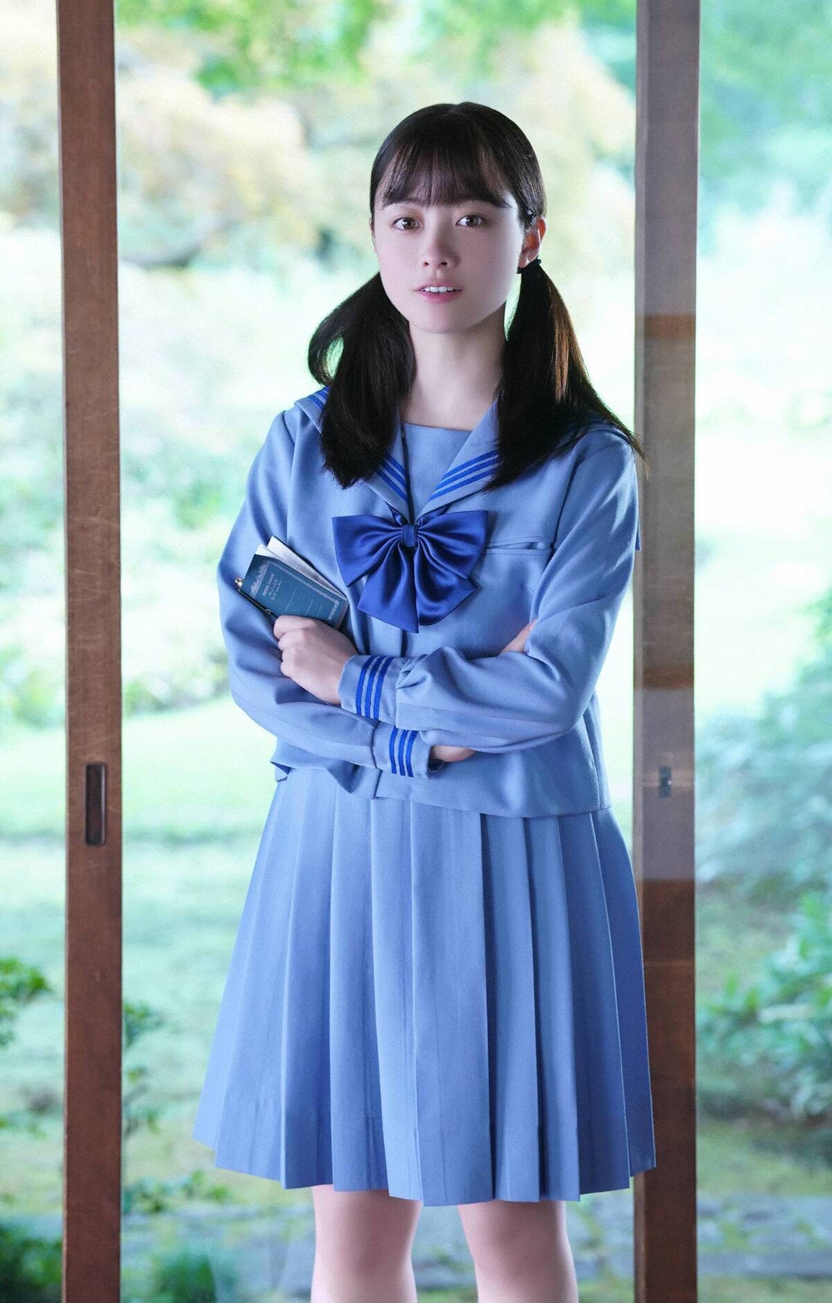 『ルパンの娘』橋本環奈、中学生役で京都弁　ネット称賛「ガチかわ」