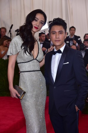 レッドカーペットに登場したタン・ウェイ