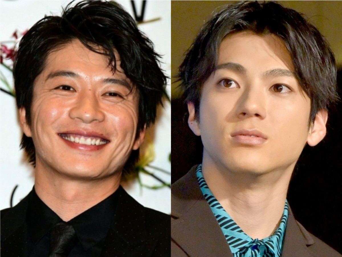 ドラマ『先生を消す方程式。』で共演する（左から）田中圭、山田裕貴