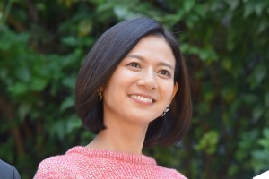 『女たち』クランクアップミニ会見に出席した篠原ゆき子