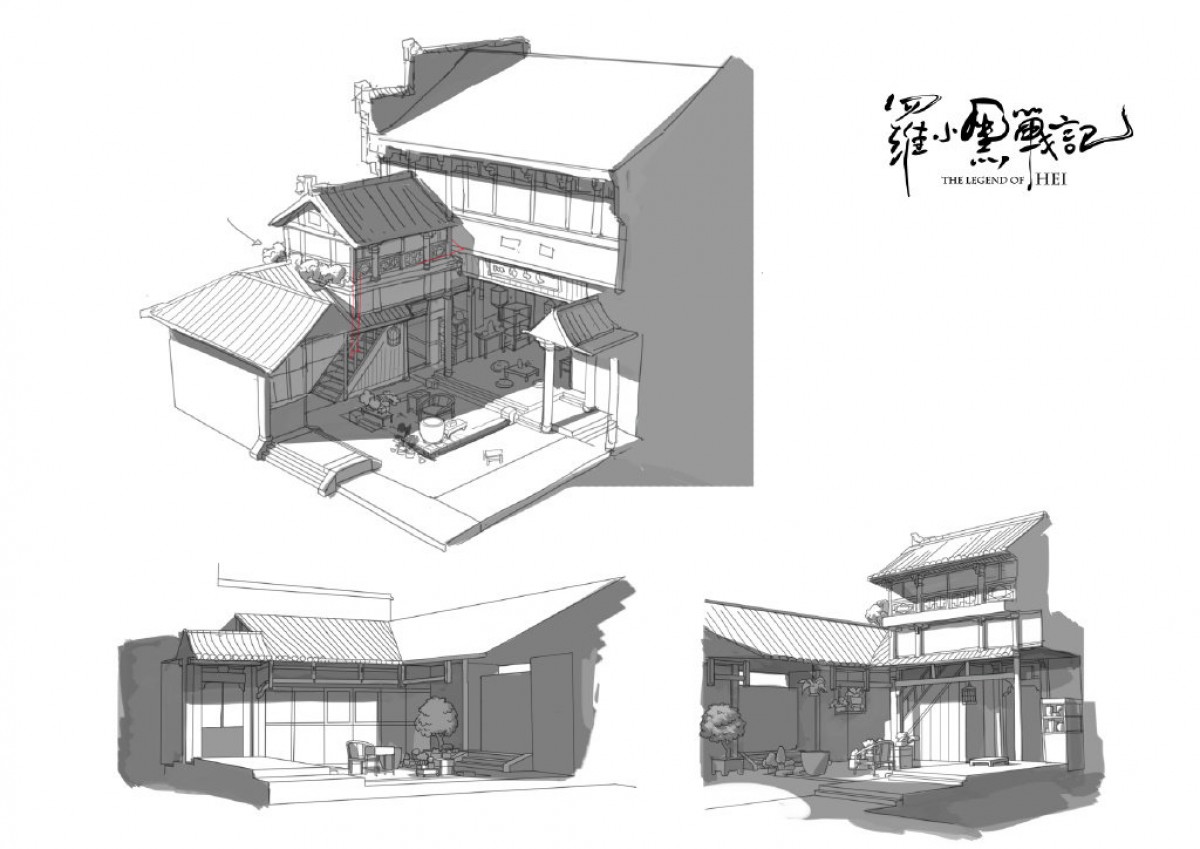 『羅小黒戦記』手描きアニメの緻密なキャラ＆美術設定画を一挙公開