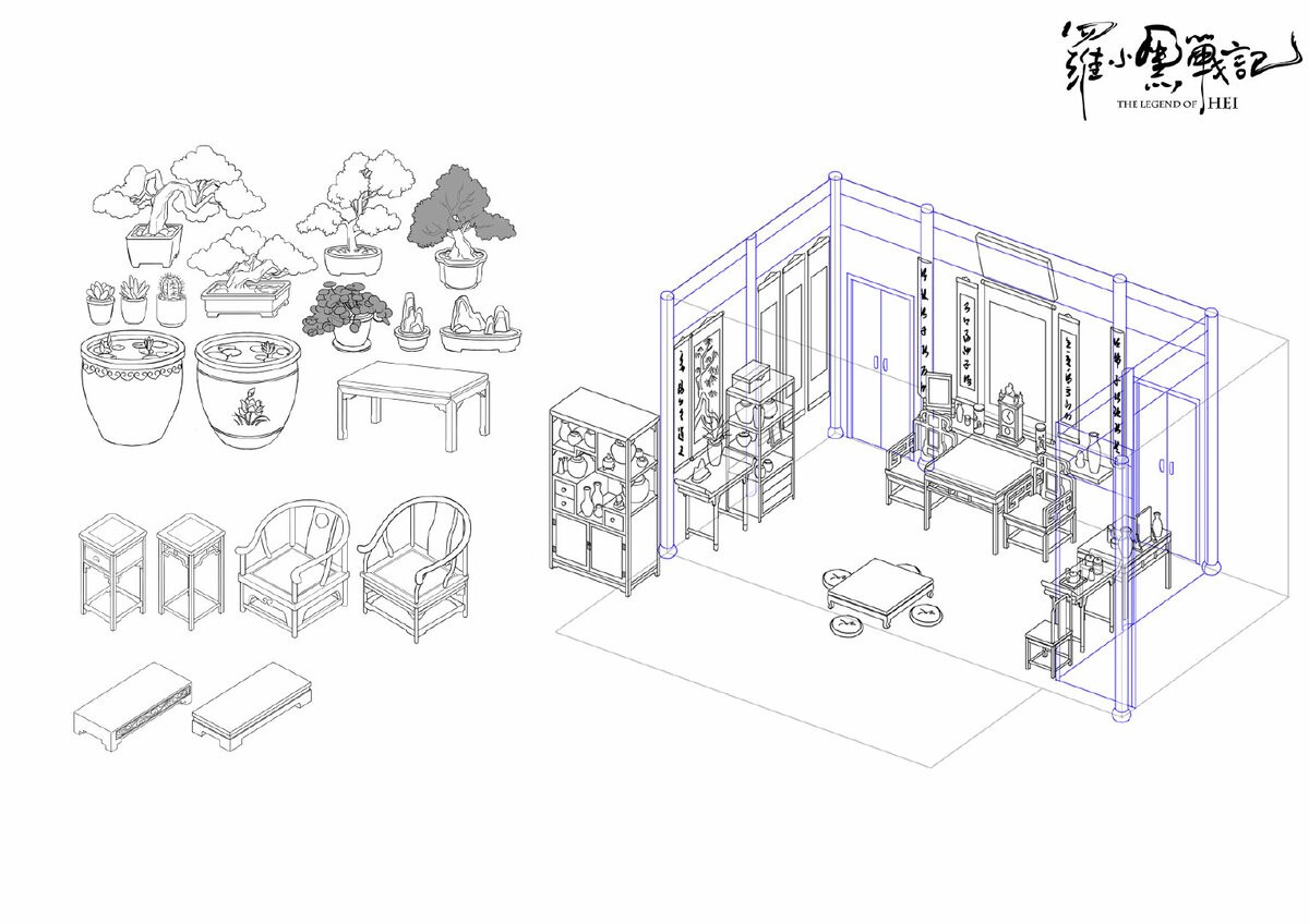 『羅小黒戦記』手描きアニメの緻密なキャラ＆美術設定画を一挙公開