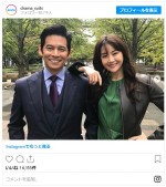 織田裕二＆観月ありさ “美男美女”並び立つ2ショット　※ドラマ『SUITS／スーツ2』公式インスタグラム