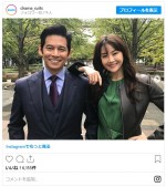 織田裕二＆観月ありさ “美男美女”並び立つ2ショット　※ドラマ『SUITS／スーツ2』公式インスタグラム