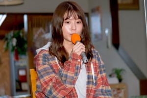 ドラマ『姉ちゃんの恋人』取材会に登場した有村架純