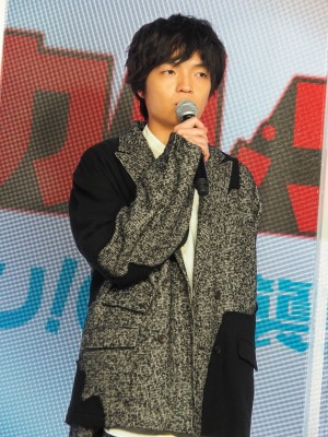 映画『リトル・サブカル・ウォーズ ～ヴィレヴァン！の逆襲～』初日舞台あいさつに登場した岡山天音