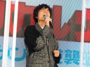 映画『リトル・サブカル・ウォーズ ～ヴィレヴァン！の逆襲～』初日舞台あいさつに登場した岡山天音