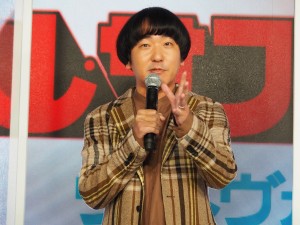 映画『リトル・サブカル・ウォーズ ～ヴィレヴァン！の逆襲～』初日舞台あいさつに登場した本多力