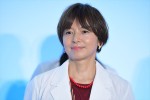 ドラマ『監察医 朝顔』制作発表に出席した山口智子