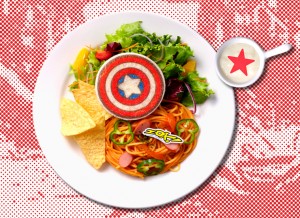 「MARVEL」cafe produced by OH MY CAFE　メニュー