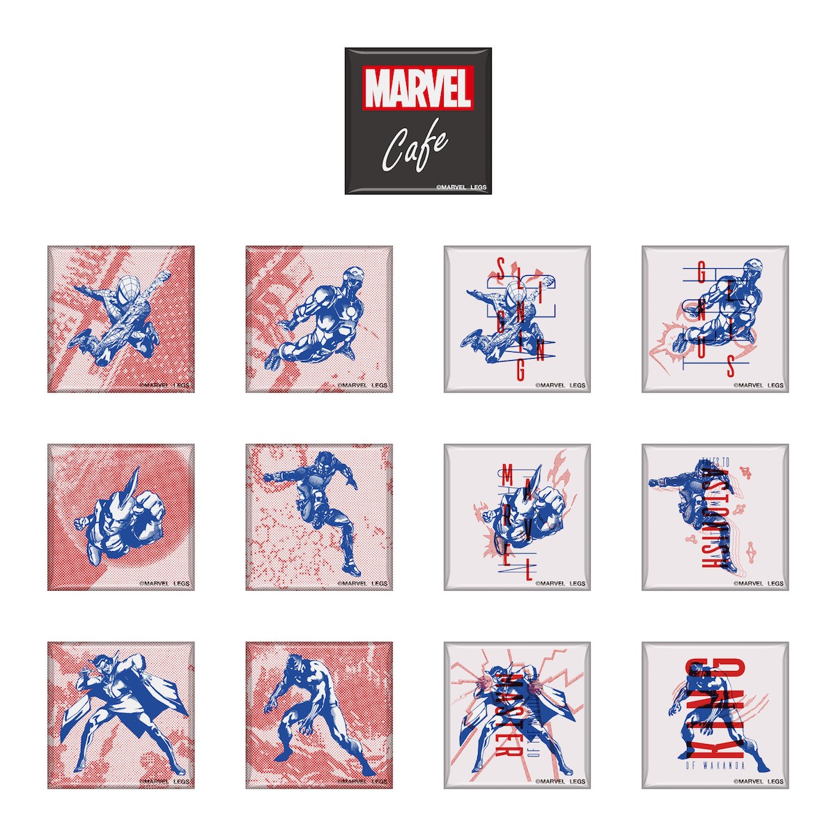 「MARVEL」cafe produced by OH MY CAFE　グッズ