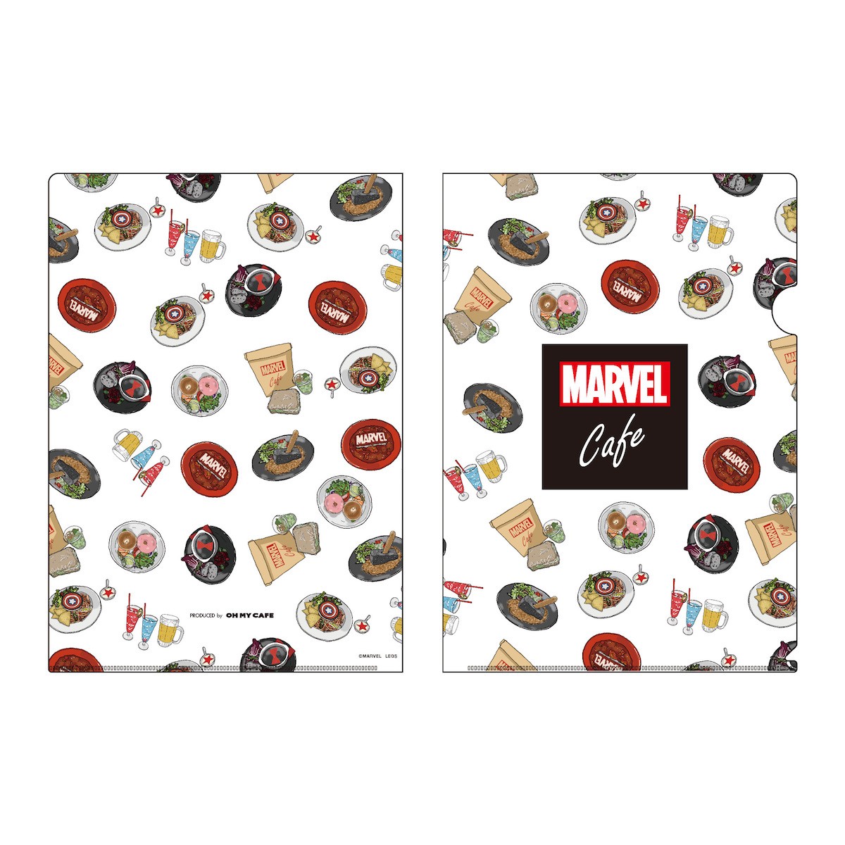 「MARVEL」cafe produced by OH MY CAFE　グッズ