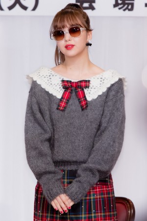 第33回 日本 メガネ ベストドレッサー賞 表彰式に登場した藤田ニコル