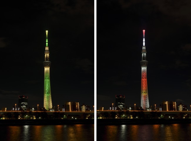 スカイツリータウン 11 6からクリスマス ポケモン イメージのイルミも 年11月1日 写真 イベント クランクイン トレンド