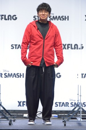 ディズニー新作ゲーム『STAR SMASH』発表会に登場したミキ・亜生