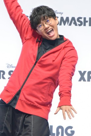 ディズニー新作ゲーム『STAR SMASH』発表会に登場したミキ・亜生