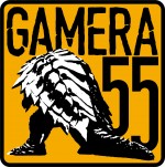 ガメラ生誕55周年プロジェクトロゴ